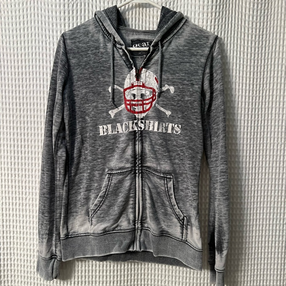 Women’s Nebraska Cornhuskers Huskers Blackshirts zip up hoodie